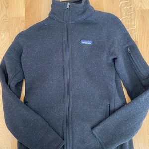 Patagonia better sweater in black size small